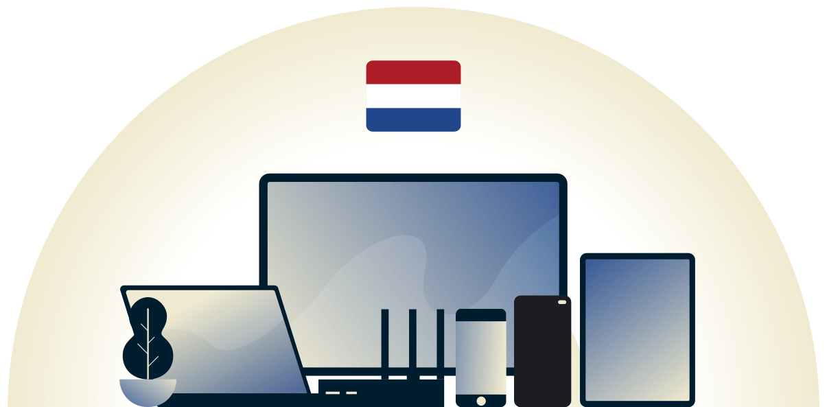 Nederlandsk VPN som beskytter en rekke enheter.